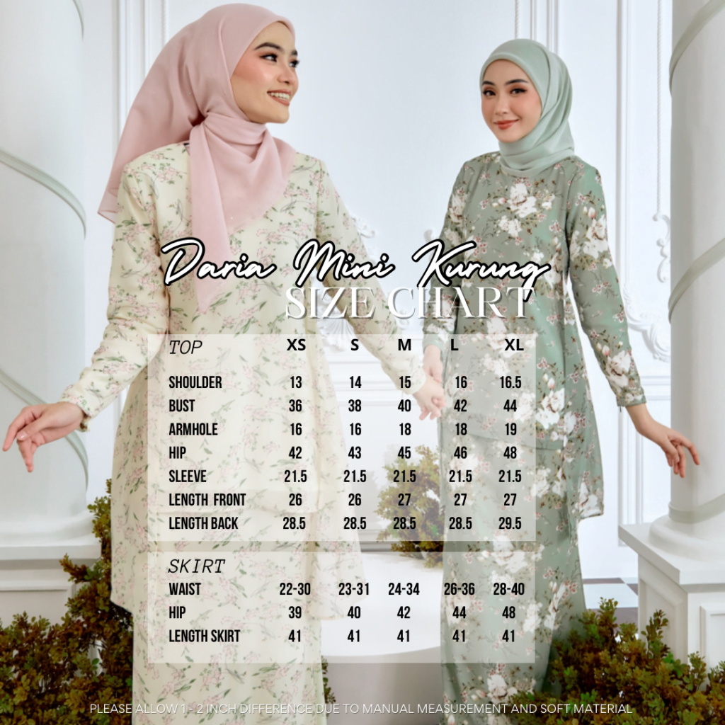 HEAXABELL – DARIA KURUNG (CLEARANCE)