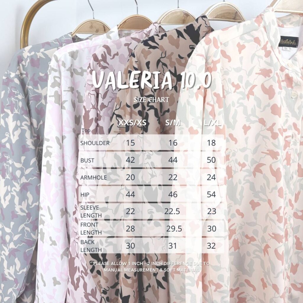 CLEARANCE – VALERIA TOP 10.0 & 11.0