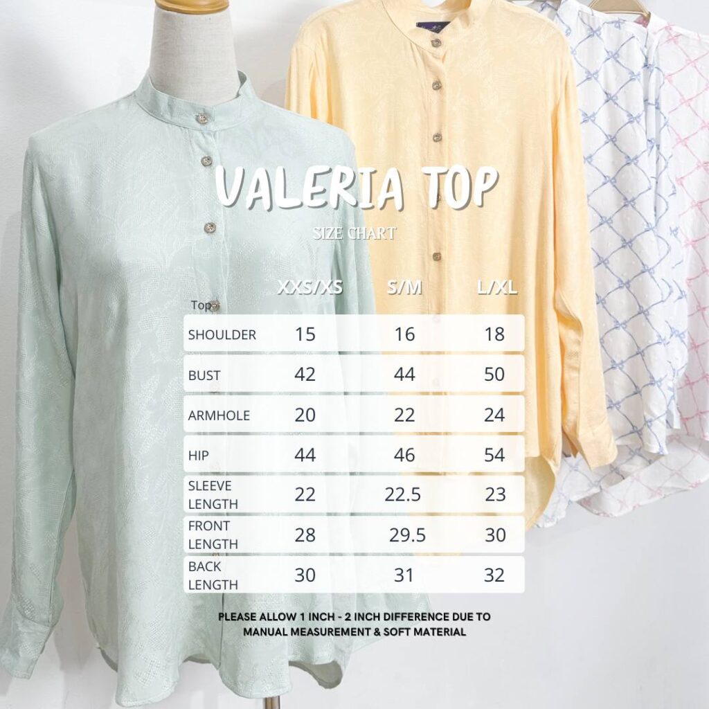 CLEARANCE – VALERIA TOP 10.0 & 11.0
