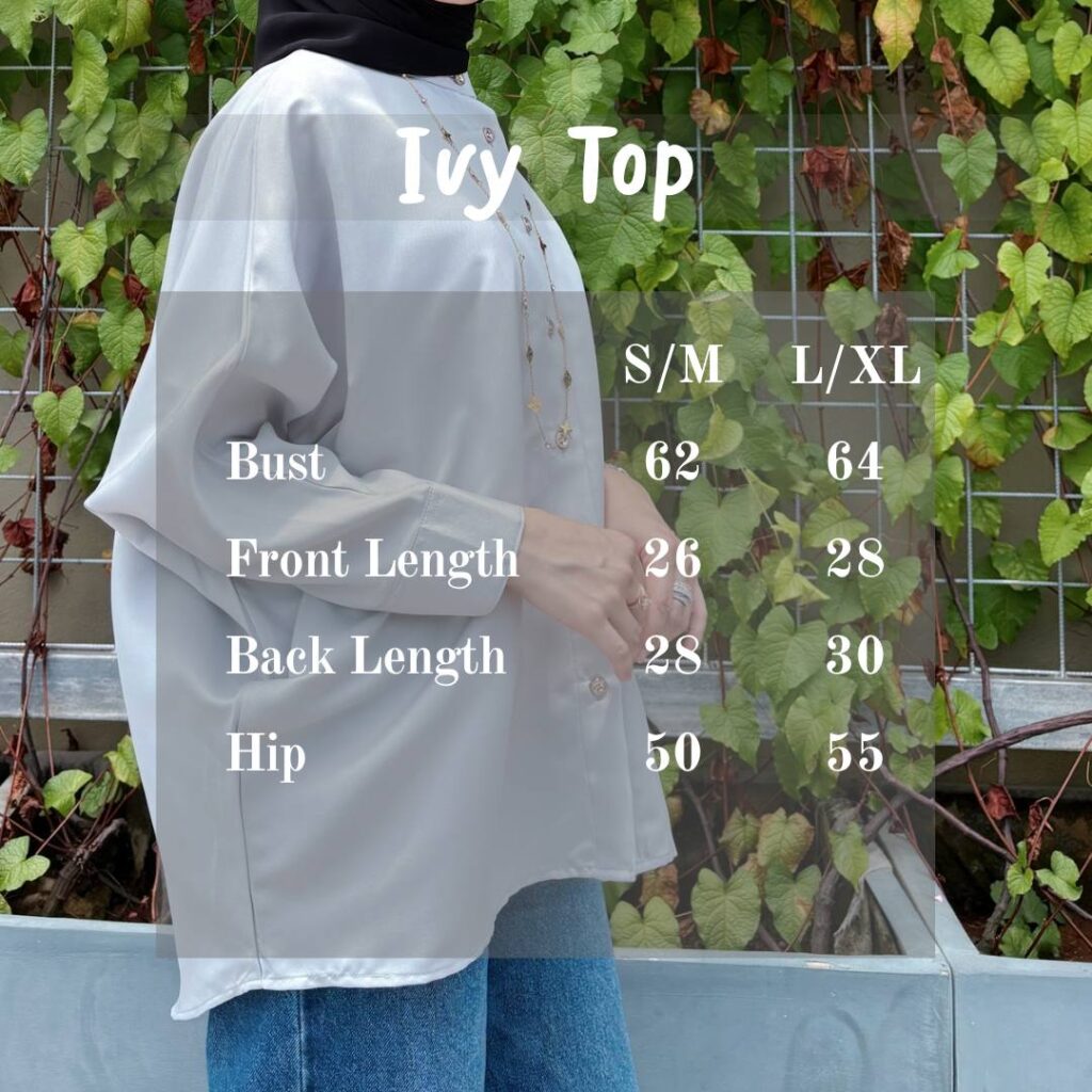 HEAXABELL – IVY BAGGY TOP