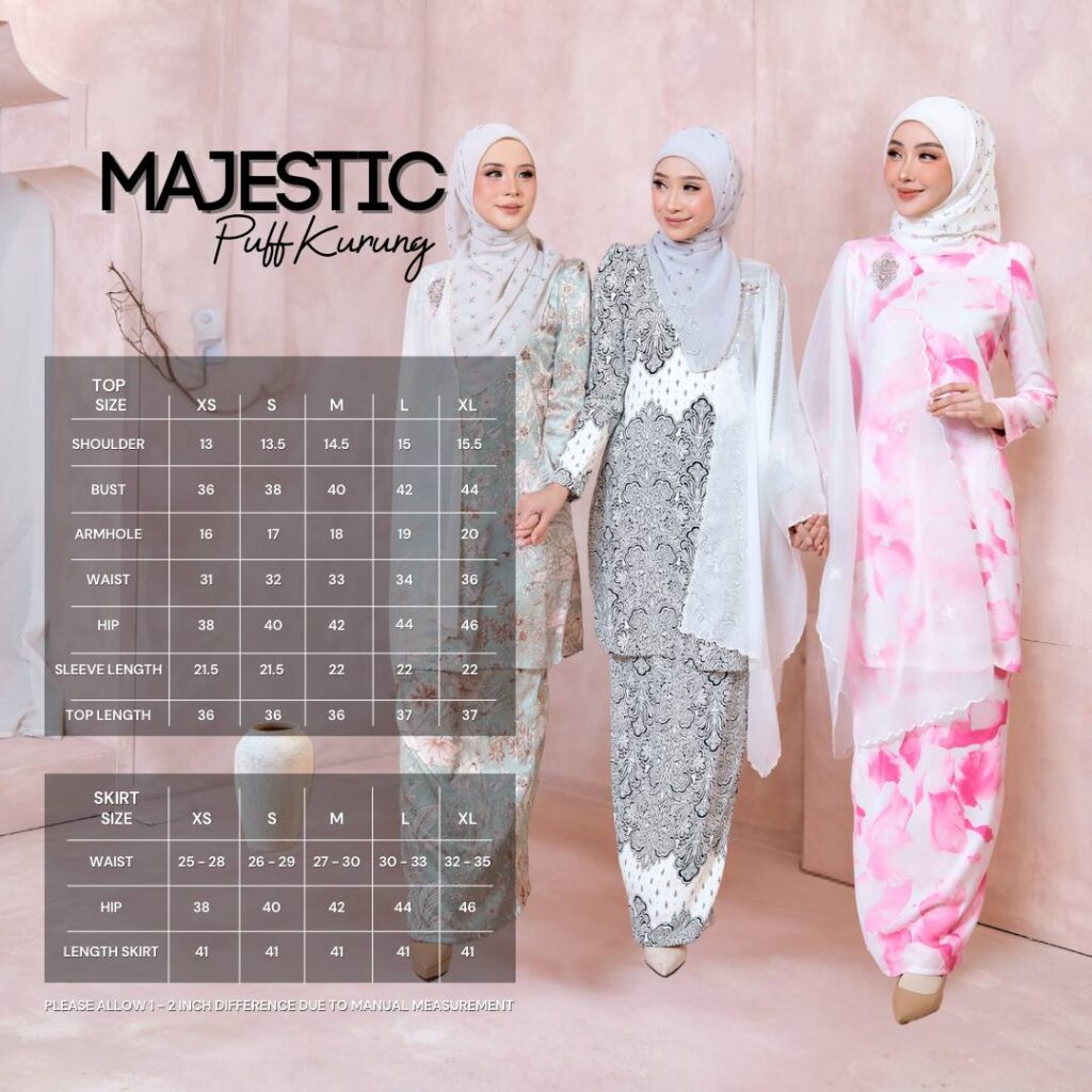 HEAXABELL – MAJESTIC PUFF KURUNG