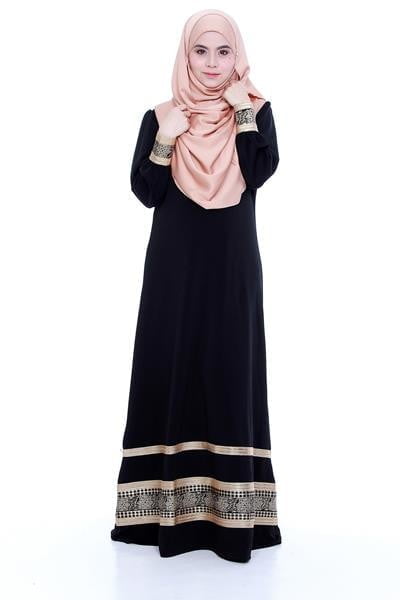  ABAYA HITAM  HEAXABELL