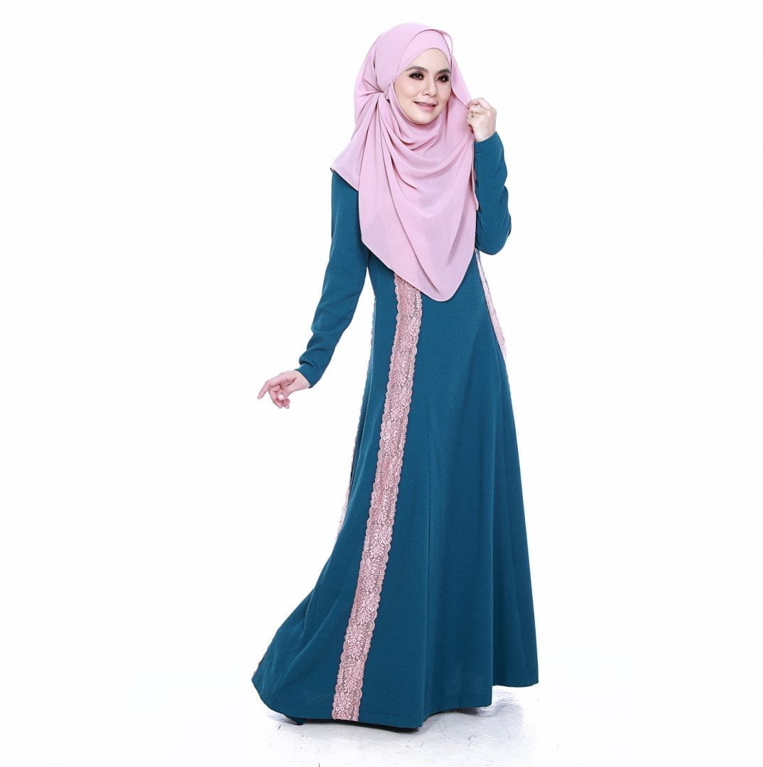 HEAXABELL | Kara Abaya - Baju Dress Wanita Casual Labuh