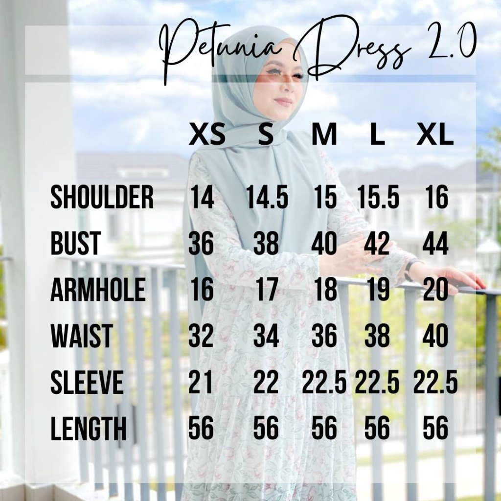 Petunia Dress 2.0 ( RAYA COLLECTION)