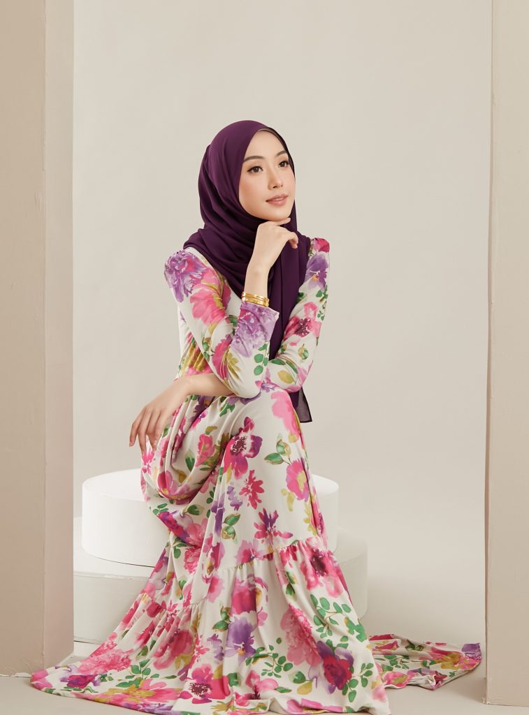 ALL OVER FLOWER DRESS (NEW ARRIVAL)
