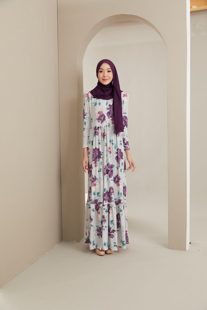 ALL OVER FLOWER DRESS (NEW ARRIVAL)