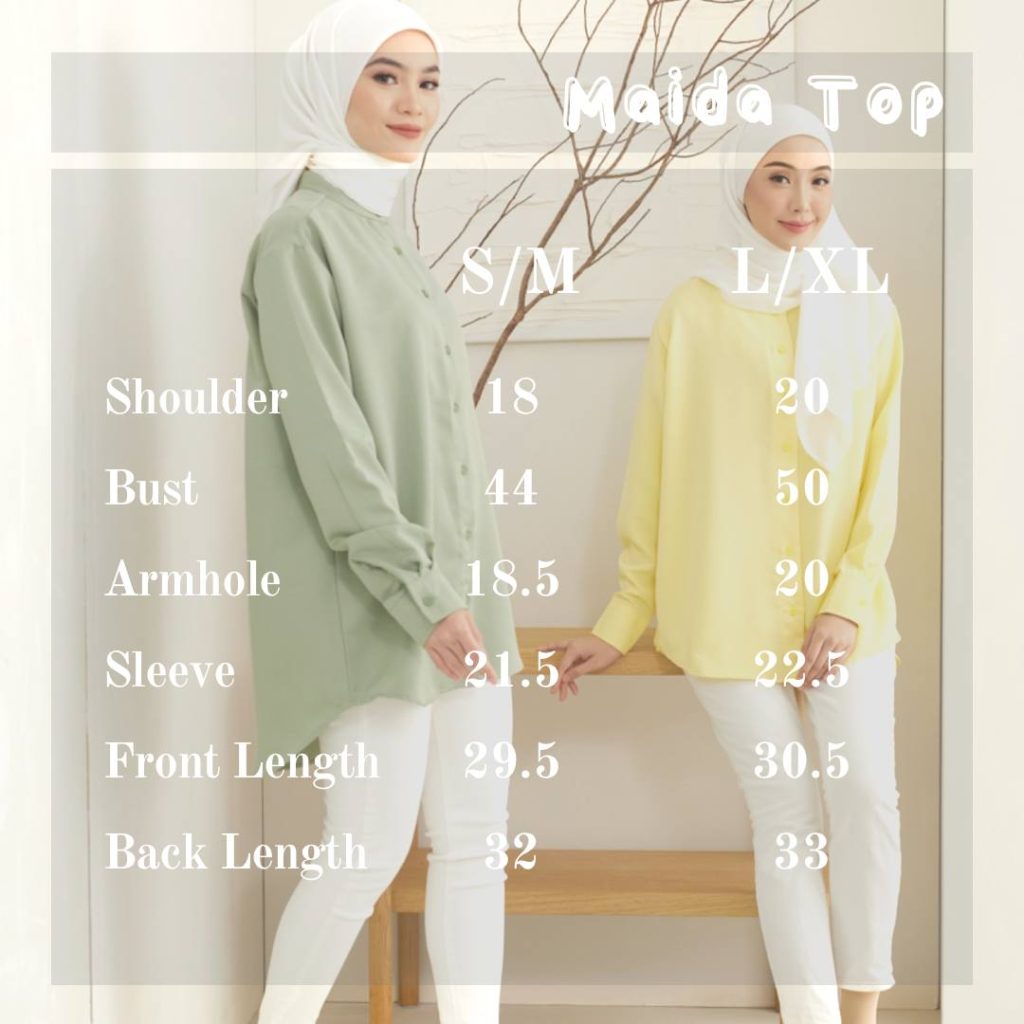 MAIDA PLAIN TOP ( NEW COLOR)