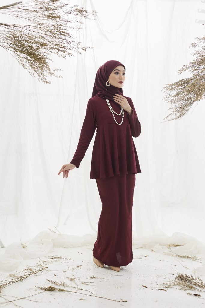 CLEARANCE – CATALIA PEPLUM KURUNG