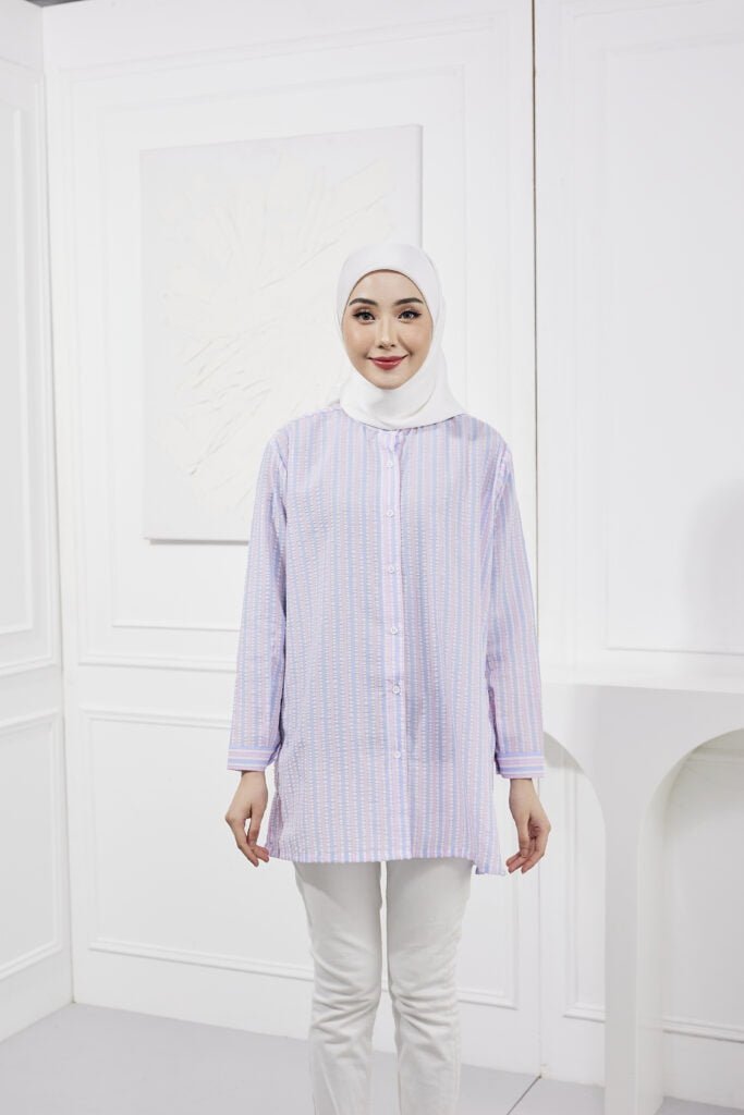 CLEARANCE – HALLIE STRIPE TOP