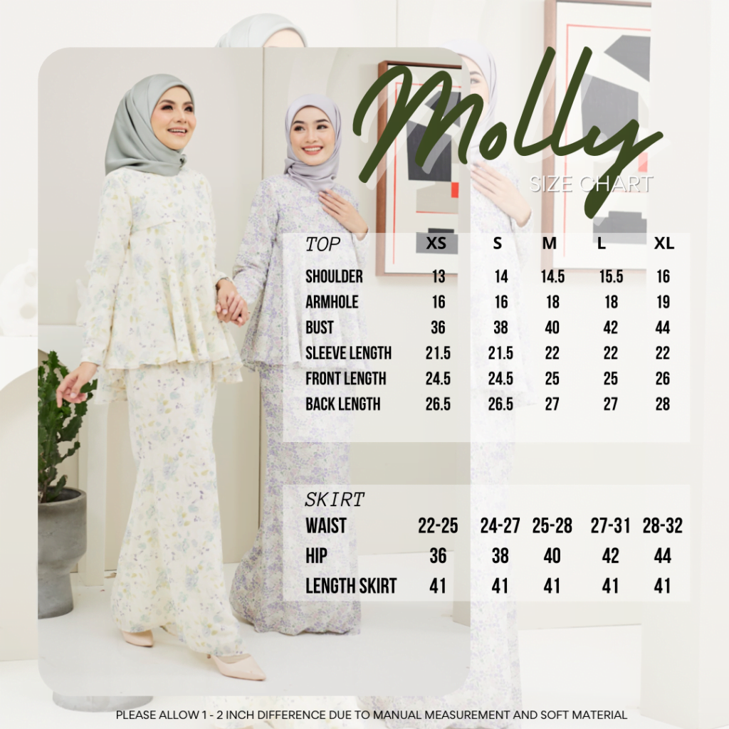 HEAXABELL – MOLLY DOLL KURUNG