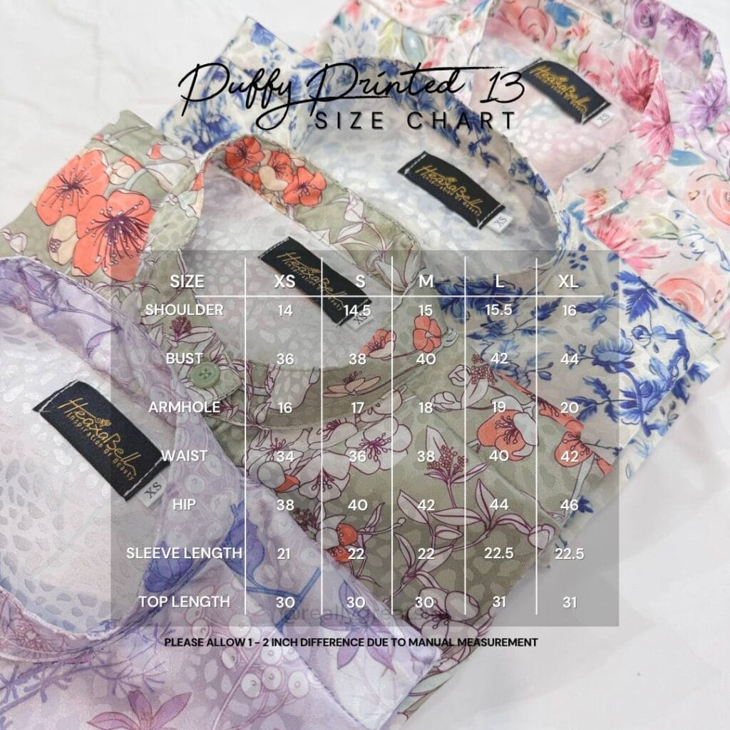 HEAXABELL – PUFFY PRINTED 13