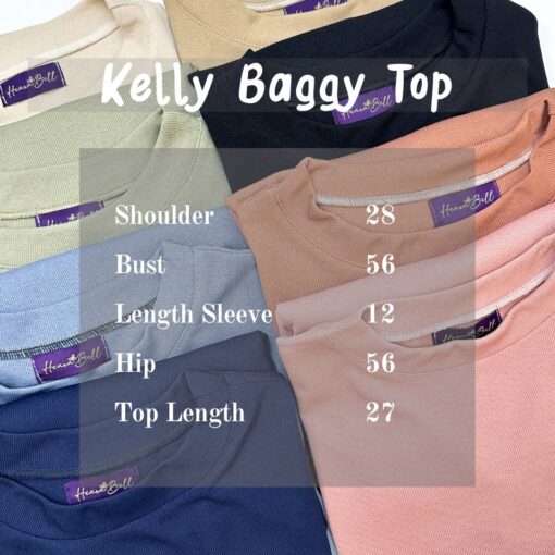 HEAXABELL - KELLY BAGGY TOP - Image 2
