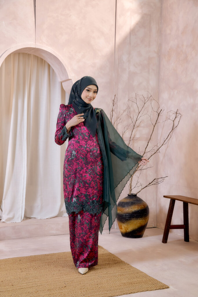 HEAXABELL LUXE – CHARLOTTE PUFF KURUNG