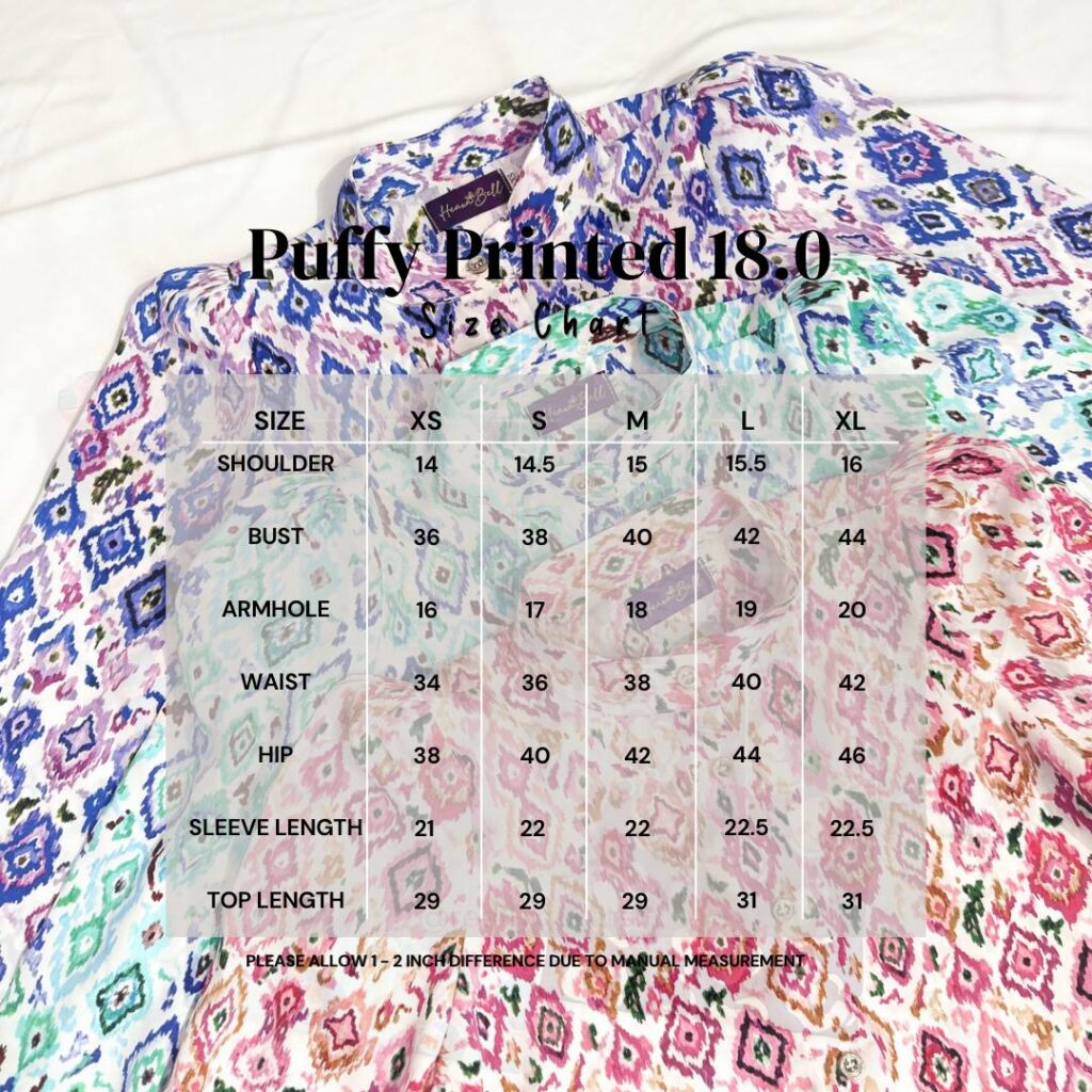 HEAXABELL – PUFFY PRINTED 19.0